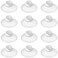 LuluEasy 200 Pieces 08 inch Mini Clear Suction Cups for Glass Without Hooks Without Holes Plastic Sucker Pads for Festival Decoration Home Organization Window Car