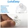LuluEasy 30mm 100 Pieces Small Suction Cups Clear Thick Without Hooks Without Holes Professional Strength PVC Plastic Sucker Pads for Festival Decoration Bathroom Kitchen Car Radar Detector