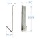 NoDamageHooks The Original for Fiber Cement Board siding ONLY 4 Hooks and 1 Tool Patented and Made in The USA Also Available in 8 and 12 Packs