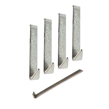 NoDamageHooks The Original for Fiber Cement Board siding ONLY 4 Hooks and 1 Tool Patented and Made in The USA Also Available in 8 and 12 Packs