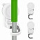 Tinkeep Suction Cup Mop Holder Wall Mount Broom Holder Mop Handle Hanger Household Cleaning Organizer No Drilling Holds up to 1215lbs 3pack
