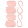 uxcell 16 Pack S Shaped Hooks Plastic Hanger for Kitchen Bathroom Closet Holder Pots and Pans Cups Utensils Coats Towels Hanging Pink