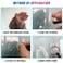 IAXSEE 50 PCS Traceless Clear Plastic Adhesive Hooks No Damage Transparent Reusable Seamless Hooks Sticky Hangers with Non Marking Sticker for Kitchen Bathroom Bedroom Office Wall324Cm118094Inches