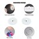 Shaoduoli Adhesive Ceiling Disc HookSmall Hanging Suspension RingPowerful Sticky Decoration HangerPosterFlagpoleBalloonRibbonBellsString Lights HolderPartyWeddingCeremony Ornament Gadget20pcs