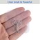 SZNKB Adhesive Hooks Heavy Duty 12 Pack Sticky Hooks Transparent Removable Adhesive Hooks for Hanging Wall Hooks Can be Used for Kitchen Bathroom Shower Outdoor Home Improvement Waterproof and Rustpro