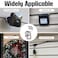 Antimbee 30Pack Vinyl Siding Hanger NoHole Outdoor Camera Mount Weatherproof 304 Stainless Steel Hooks for Blink Arlo Ring