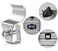 Antimbee 30Pack Vinyl Siding Hanger NoHole Outdoor Camera Mount Weatherproof 304 Stainless Steel Hooks for Blink Arlo Ring