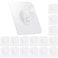 COMNICO Adhesive Hooks Clear Plastic Waterproof Heavy Duty Sticky Wall Ceiling Door Window Pothook Home Kitchen Bathroom Shower Office for Hanging Hat Towel Picture Coats 30