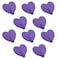 DOITOOL HeartShaped SelfAdhesive Hooks 10 Pcs No Trace Wall Hooks for Organizing Keys Towels Bags in Bedroom Kitchen Bathroom 177X157X059 Inches