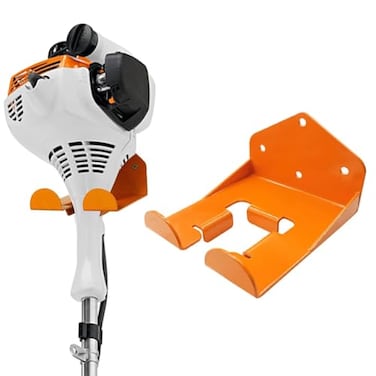 Gabasinover Heavy Duty Garage Organizer Wall Hanger Garden Tool Rack for Grass Trimmer Hedge Trimmer Pole Saw Trimmer bolwerGarage Tools 1 Pack