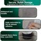 Jovware Shower Caddy Adhesive Replacement Stickers Sticker Shelf Basket Strips Suction Hooks Large Strong Hook for Bathroom Storage Corner Transparent Shelves Wall Mount 2 Hooks 6 12