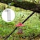 Leriton 12 Pack 24 Inch Long S Hooks for Hanging Plants Heavy Duty Metal Tree Branch Hangers Extenders for Bird Feeders Flower Baskets Wind Chimes Black Vinyl Coated Garden Hook