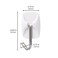 MOVELYST 20 Small Hooks40 Removable Strips White Wire Hanger Hooks Heavy Duty with Adhesive Strips DamageFree Utility Hooks No Tools Wall Hook for Hanging Value Pack