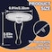 Mxxipp 100 Pack SelfAdhesive Ceiling Hooks for Hanging Sticky Transparent Discs with Metal Hooks NoDrill Wall Hanger for Christams Wedding Birthday Party Decorations