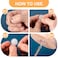 Mxxipp 100 Pack SelfAdhesive Ceiling Hooks for Hanging Sticky Transparent Discs with Metal Hooks NoDrill Wall Hanger for Christams Wedding Birthday Party Decorations
