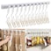 OULIGET Utility Slide Rail Hook with 10 Adjustable ClipsUnder Cabinet Kitchen Seasoning Bag Storage Seal ClipNo Drill Wall Mounted Hanger RackClips Hook Dual Purpose