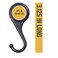 PIPE DECOR Black Metal Pipe Hooks for 12Inch Pipe Durable Hanging Hooks for DIY Industrial Projects 3 Pack