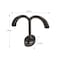 RFORPLY 6 Pcs Zinc Alloy Crown Cabinet Hooks for Living Room Office BedroomDouble Hooks for Hanging Cups Bags Kitchenware Keys Plantsetc