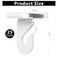 Sibba Drop Ceiling Hooks for Hanging 50PCS White Suspended Ceiling Tile Hook Heavy Duty Ceiling Hooks Ceiling Clips for Home Classroom Grid Office Wedding Decorations
