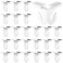 Sibba Drop Ceiling Hooks for Hanging 50PCS White Suspended Ceiling Tile Hook Heavy Duty Ceiling Hooks Ceiling Clips for Home Classroom Grid Office Wedding Decorations