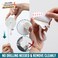 TAILI Adhesive Ceiling Hooks for Hanging Plants Heavy Duty NoDrill Removable Sticky Wall Hooks Hanging Christmas Lights Garland Coat for Door Kitchen Renter Friendly 4 Pack White