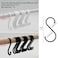 UDENIS S Shaped Hooks Aluminum Heavy Duty Large Metal for Hanging Plants Coffee Cups Clothes Pots and Pans in Kitchen Bathroom Workshop GardenJean Pant Hooks for Closet12 Pack Matte White