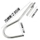 Wvapzwr 12Pcs Heavy Duty Stainless Steel Angled Pot S Hooks Pot Rack Hooks for Hanging Kitchen Utensils Pans Pots Towels Clothes Bags Plants