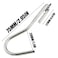 Wvapzwr 12Pcs Heavy Duty Stainless Steel Angled Pot S Hooks Pot Rack Hooks for Hanging Kitchen Utensils Pans Pots Towels Clothes Bags Plants
