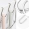 Wvapzwr 12Pcs Heavy Duty Stainless Steel Angled Pot S Hooks Pot Rack Hooks for Hanging Kitchen Utensils Pans Pots Towels Clothes Bags Plants