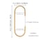 AUXBC Aluminium Alloy CShape Hooks 6 PCS Heavy Duty Multifunctional Hooks Gold Closet Accessories for Hanging Clothes Towels Shoe Bag Scarf Hat