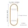 AUXBC Aluminium Alloy CShape Hooks 6 PCS Heavy Duty Multifunctional Hooks Gold Closet Accessories for Hanging Clothes Towels Shoe Bag Scarf Hat