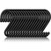 Dreecy 20 Pack 3 Inch S Hooks Heavy Duty Steel S Hooks with Black Rubber Coating NonSlip 20 Pounds Max Weight Utility Hooks for Hanging Plants Clothes Pots Pan etc