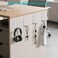 Quavzotu Small Self Adhesive Hooks for Walls No Damage 6Pack Stainless Steel Stick on Hooks for Hanging Towel Key Hat Bag Jewelry Sticky Hangers for Kitchen Bathroom Door Silver10pcs