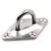 SeeRaphee Ceiling Wall Mount Hook Heavy Duty Anchor Diamond Pad Eye Plate 5mm 316 304 Stainless Steel Great for Yoga Swings HammocksBoat RiggingMarine Deck HardwareSuspension Training Straps