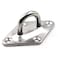 SeeRaphee Ceiling Wall Mount Hook Heavy Duty Anchor Diamond Pad Eye Plate 5mm 316 304 Stainless Steel Great for Yoga Swings HammocksBoat RiggingMarine Deck HardwareSuspension Training Straps