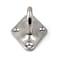 SeeRaphee Ceiling Wall Mount Hook Heavy Duty Anchor Diamond Pad Eye Plate 5mm 316 304 Stainless Steel Great for Yoga Swings HammocksBoat RiggingMarine Deck HardwareSuspension Training Straps