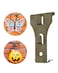 NACETURE Brick Hook Clips 4Pack for 225240 Brick Height Only Requires 18 Recessed Mortar NoDrill Metal Brick Hangers Supports Up to 25 lb When Properly Installed