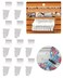 NACETURE Vinyl Siding Hooks 10 Pack White Heavy Duty Stainless Steel No Drill Holds up to 18 lb per Hook for Outdoor Decor