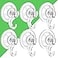 LUXEAR Suction Cup Hooks 6 Pack Suction Hooks Reusable Powerful Waterproof Clear Removable Suction Hanger for ShowerTileBathroomTowelKitchenRVTravelGlass DoorWindow