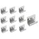 Rannb Wall Hanger Fastener Stainless Steel for Ceramic Tile Display Small Size Pack of 10