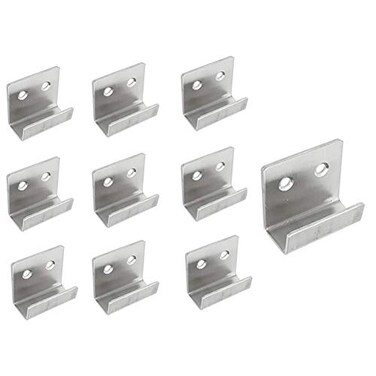 Rannb Wall Hanger Fastener Stainless Steel for Ceramic Tile Display Small Size Pack of 10