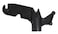 JSP Manufacturing MultiPurpose Plastic Utility Hook Screw On Pole Attachment Pole NOT Included Hang Christmas Lights Bird feeders Sting Lights Ropes Boat Lines 1 Black