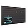 NeatiEase Slatwall Panel Wall Storage Systems 2 x 4ft Slat Wall Paneling Garage Wall Organizer Heavy Duty Wall Mounted PVC Wall Rack Black
