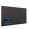 NeatiEase Slatwall Panel Wall Storage Systems 2 x 4ft Slat Wall Paneling Garage Wall Organizer Heavy Duty Wall Mounted PVC Wall Rack Black