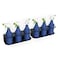Koova 6 AllPurpose Spray Bottle Holder Easy Install Wall Mount Hardware Included HeavyDuty Powder Coated Steel Storage Rack for Garage And Home Craft Workspace Paint Bottle Organizer USA Made