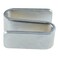 LUORNG 4pcs Wire Shelving S Hook Chrome Plating for Wire Shelf System Wire Rack Hook Silver