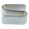 LUORNG 4pcs Wire Shelving S Hook Chrome Plating for Wire Shelf System Wire Rack Hook Silver