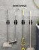 MCOMCE Broom Holder Wall Mount Black 4 Count Broom Holder Broom and Mop Organizer Wall Hanging Mop and Broom Holder Wall Mount Broom Organizer Wall Mount for Home Kitchen Garage Storage
