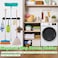 SKNOOY Strong Magnetic Mop Broom Holder Heavy Duty Magnetic Mop Hanger for Refrigerators AntiSlip Magnet Wall Mounted Broom Holder Storage Rack for Laundry Garage Kitchen Workshops Shed
