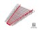 TEKTON 19Tool Combination Wrench Organizer Rack Red ORG29219 Made in USA